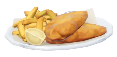 Pescado y Papas fritas