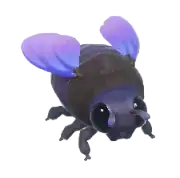 Abeja morada