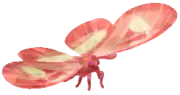 Mariposa Cartero de Cristal Nevado