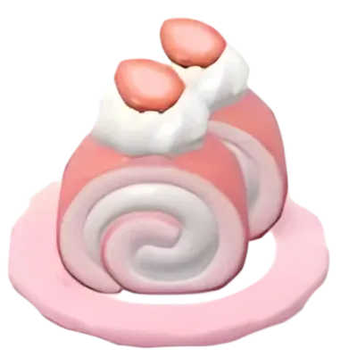 Rollito de nube rojo
