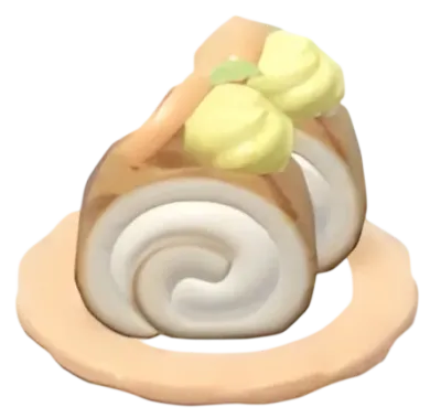Rollito de nube naranja