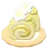 Rollito de nube amarillo