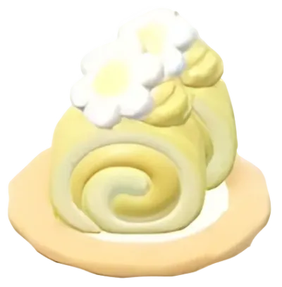 Rollito de nube amarillo
