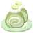 Rollito de nube verde