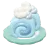Rollito de nube celeste