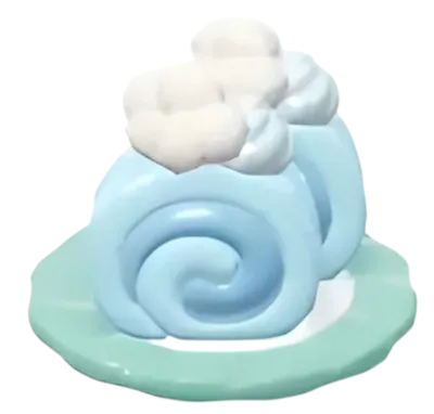 Rollito de nube celeste