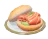 Bagel de pescado ahumado