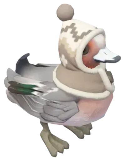 Silbón europeo con ropa de invierno