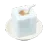 Café en cubo de hielo