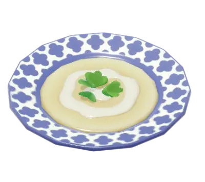 Crema de leche de rábano blanco