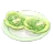 Taco de lechuga con helecho águila silvestre
