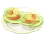 Taco com Alface e Alho-Mostarda Selvagem