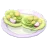 Taco de lechuga con mostaza silvestre