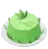 Pastel de hierba fresca