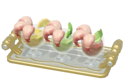 Plato frío de cigalas