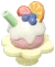 Raspadinha de Frutas na Tigela de Blocos