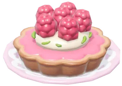 Tarta aromática hierba luisa de frambuesa