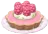 Tarta aromática hierba luisa de frambuesa
